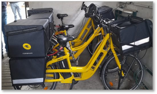 vélo la poste